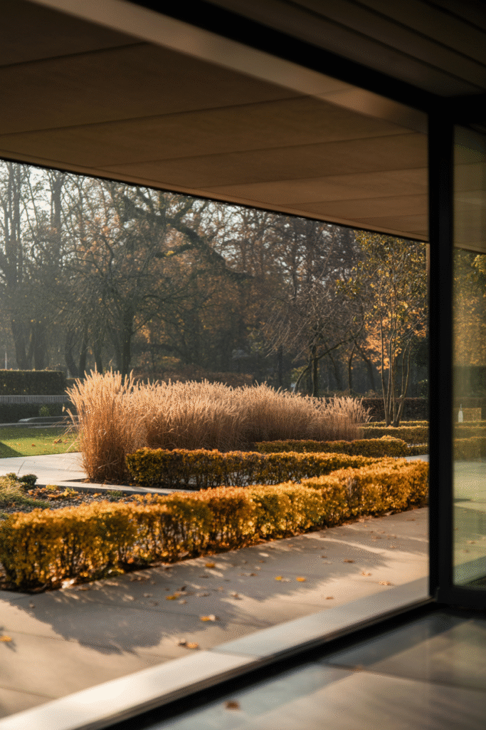 Ordnung und Licht im modernen Garten